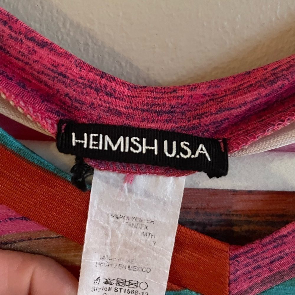 Heimish USA womens multicolor striped blouse - small - Picture 8 of 10